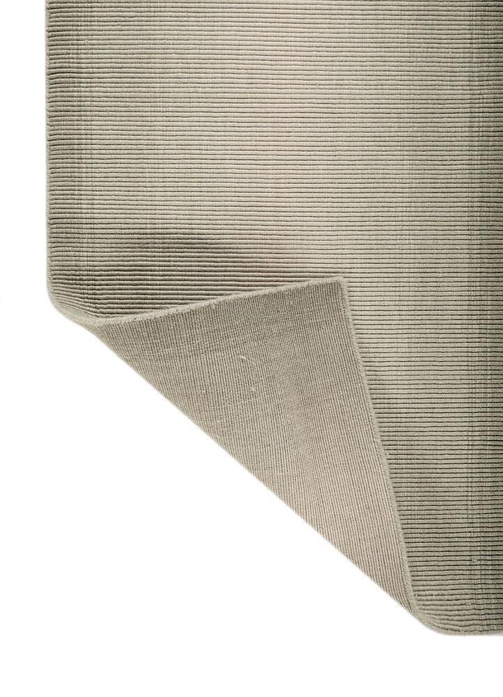jean blue wool hand loom Rug - Backing Shot jean blue wool hand loom Rug - Backing Shot