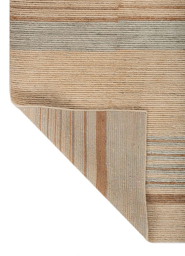 tesoro gold wool hand loom Rug - Backing Shot tesoro gold wool hand loom Rug - Backing Shot