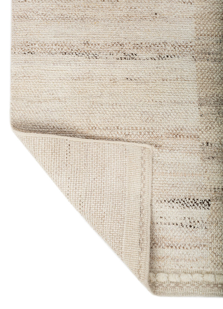 aprezo beige and brown afghan wool hand knotted Rug - Backing Shot aprezo beige and brown afghan wool hand knotted Rug - Backing Shot