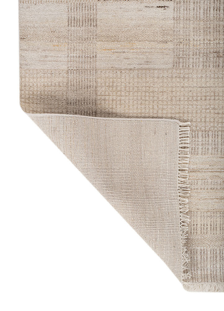 blythe ivory afghan wool hand knotted Rug - Backing Shot blythe ivory afghan wool hand knotted Rug - Backing Shot
