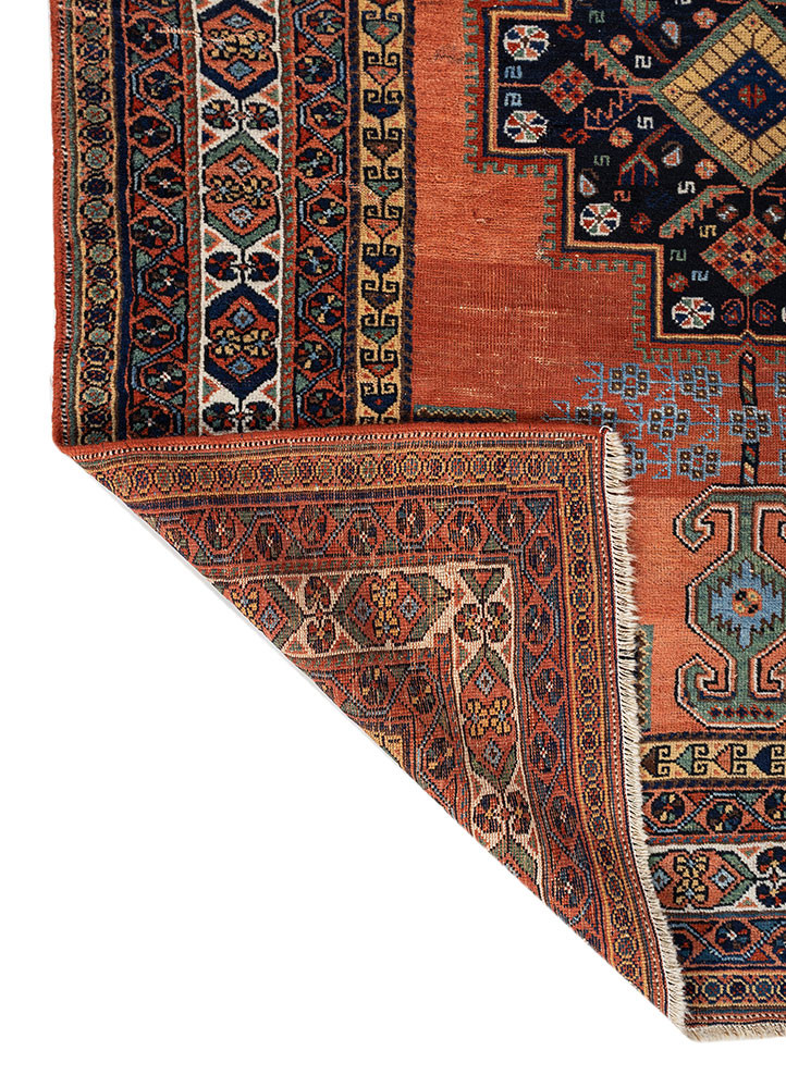 Aalam Blue Hand Knotted Wool Rugs - Pae-6450 - Jaipur Rugs AE