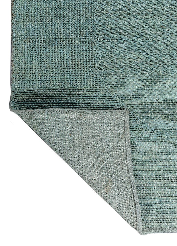 nomadic threads blue jute and hemp flat weaves Rug - Backing Shot nomadic threads blue jute and hemp flat weaves Rug - Backing Shot