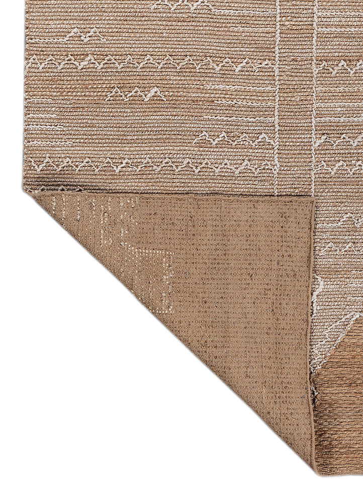 nomadic threads ivory jute and hemp flat weaves Rug - Backing Shot nomadic threads ivory jute and hemp flat weaves Rug - Backing Shot