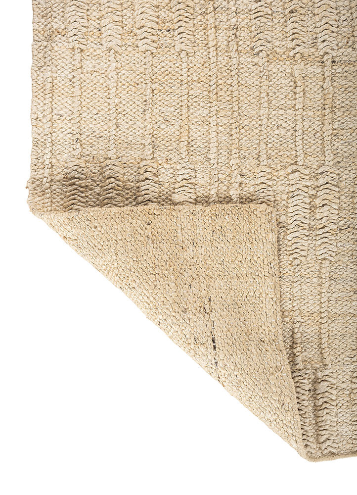 nomadic threads ivory jute and hemp flat weaves Rug - Backing Shot