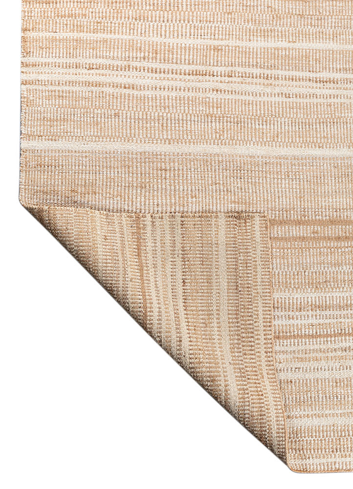 nomadic threads ivory jute and hemp flat weaves Rug - Backing Shot