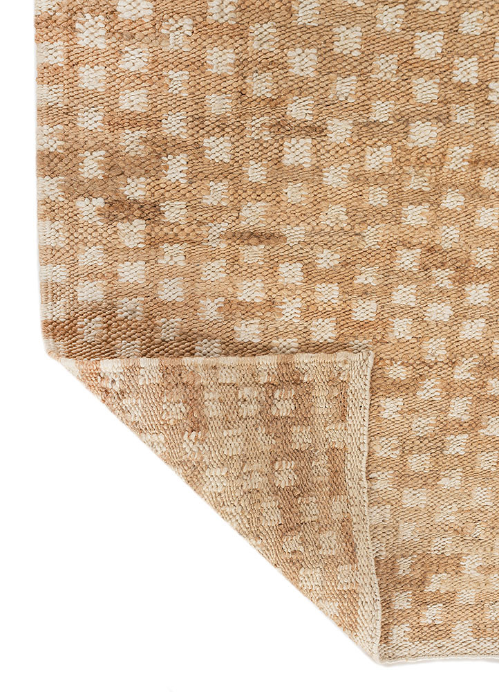nomadic threads beige and brown jute and hemp flat weaves Rug - Backing Shot nomadic threads beige and brown jute and hemp flat weaves Rug - Backing Shot