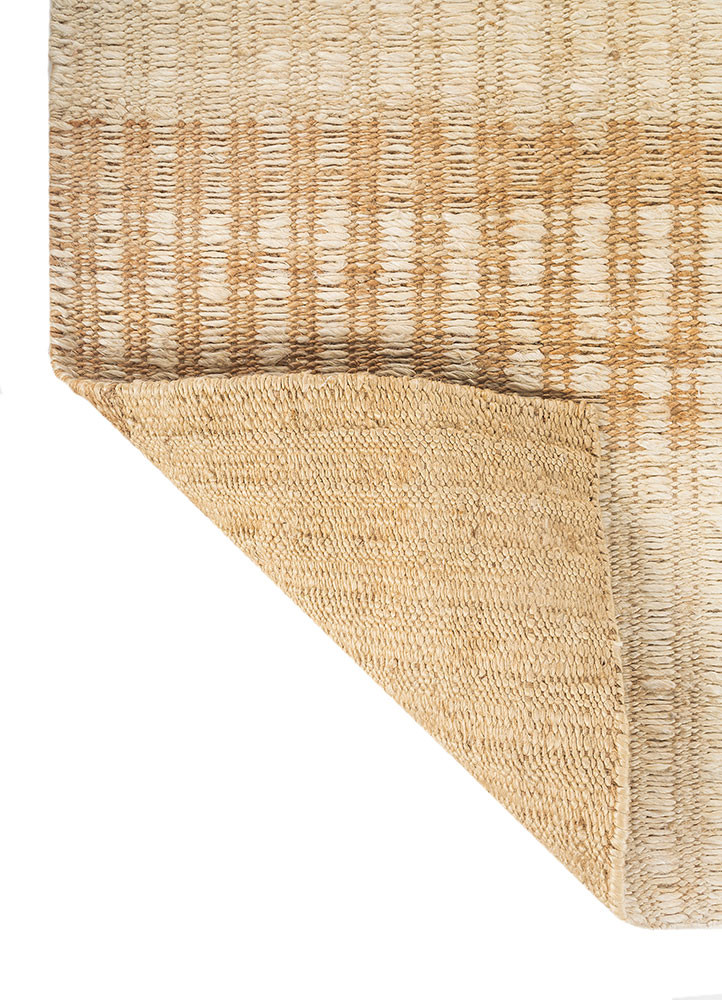 nomadic threads ivory jute and hemp flat weaves Rug - Backing Shot