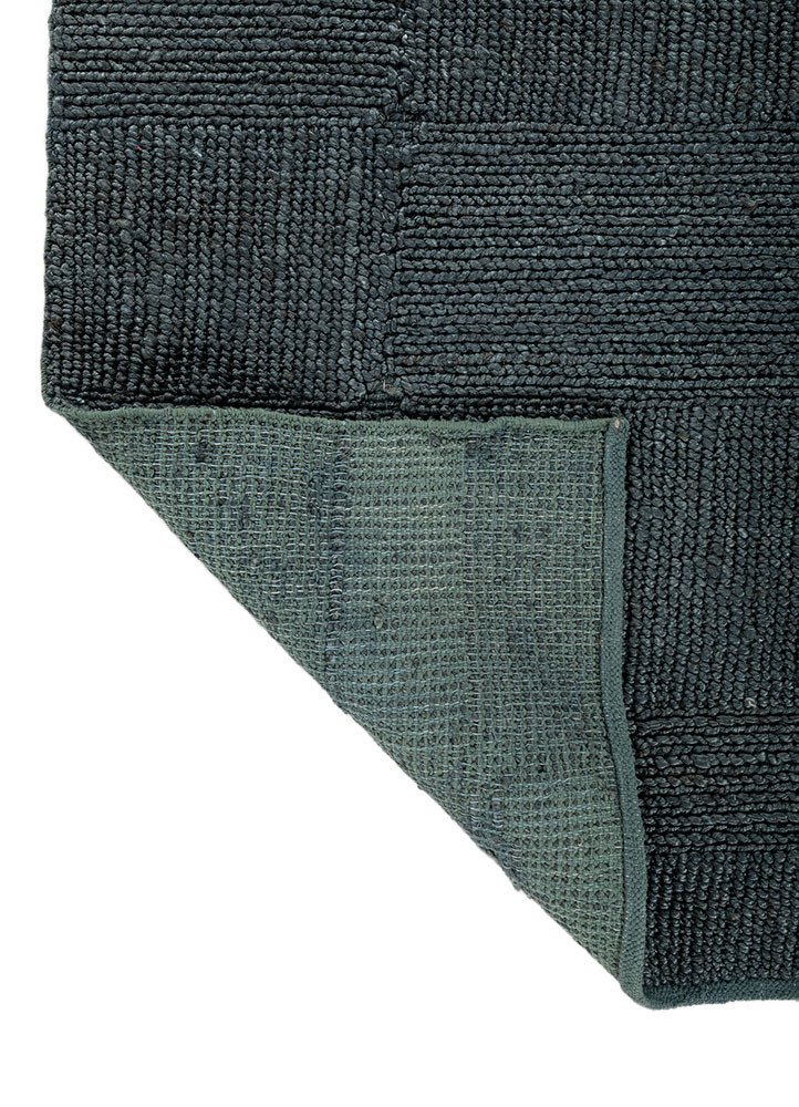 nomadic threads blue jute and hemp flat weaves Rug - Backing Shot nomadic threads blue jute and hemp flat weaves Rug - Backing Shot