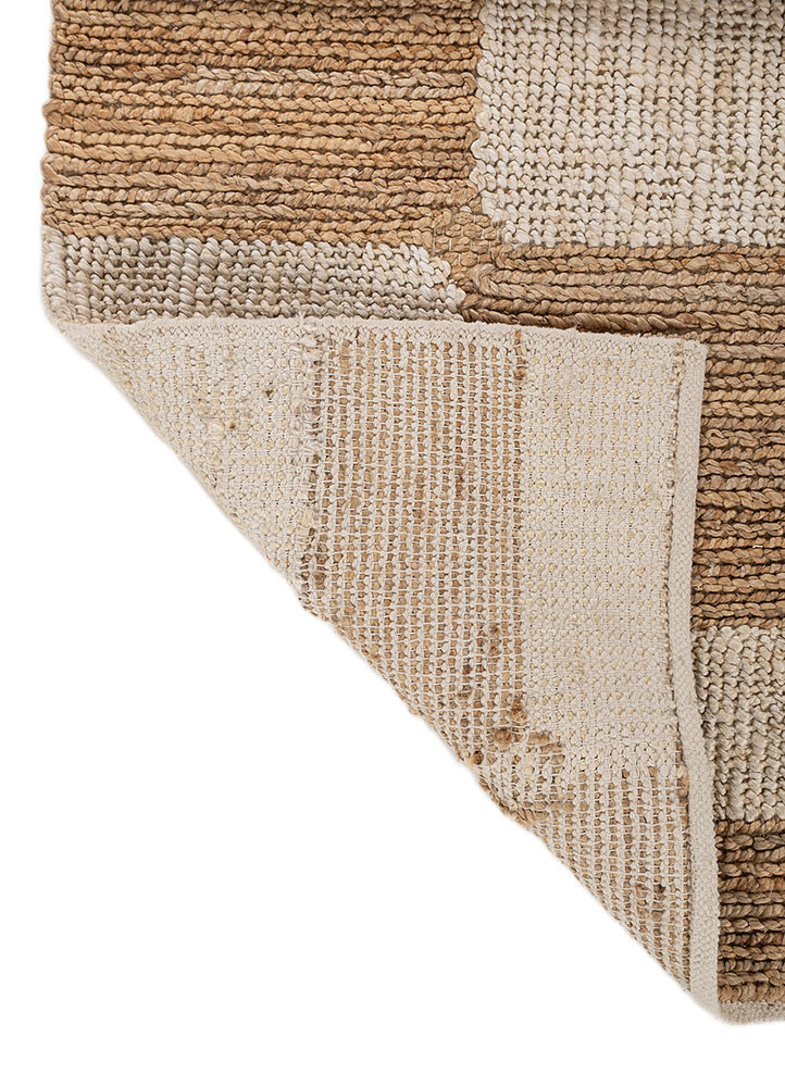 nomadic threads ivory jute and hemp flat weaves Rug - Backing Shot