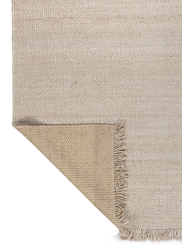 aprezo beige and brown jute and hemp flat weaves Rug - Backing Shot aprezo beige and brown jute and hemp flat weaves Rug - Backing Shot