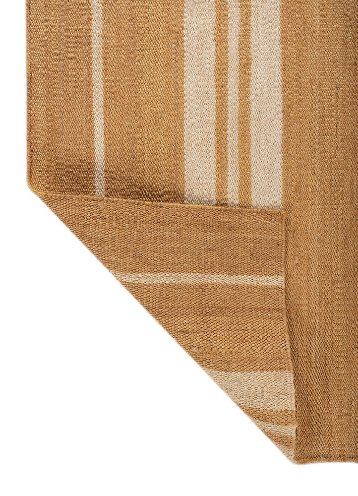 nomadic threads beige and brown jute and hemp flat weaves Rug - Backing Shot nomadic threads beige and brown jute and hemp flat weaves Rug - Backing Shot