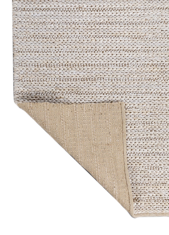 nomadic threads beige and brown jute and hemp flat weaves Rug - Backing Shot nomadic threads beige and brown jute and hemp flat weaves Rug - Backing Shot
