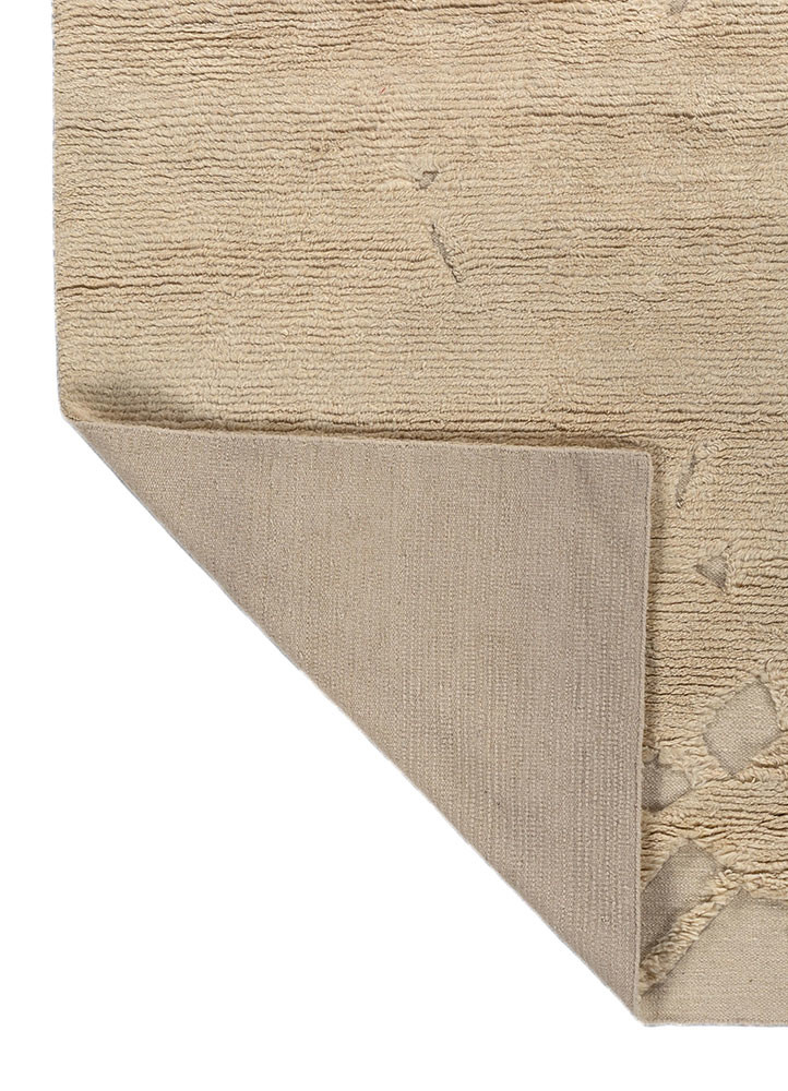 indusbar ivory wool flat weaves Rug - Backing Shot indusbar ivory wool flat weaves Rug - Backing Shot