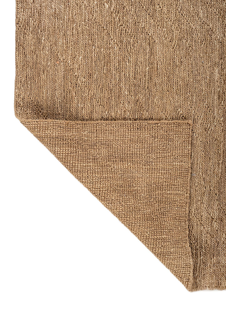 hula beige and brown jute and hemp hand knotted Rug - Backing Shot hula beige and brown jute and hemp hand knotted Rug - Backing Shot