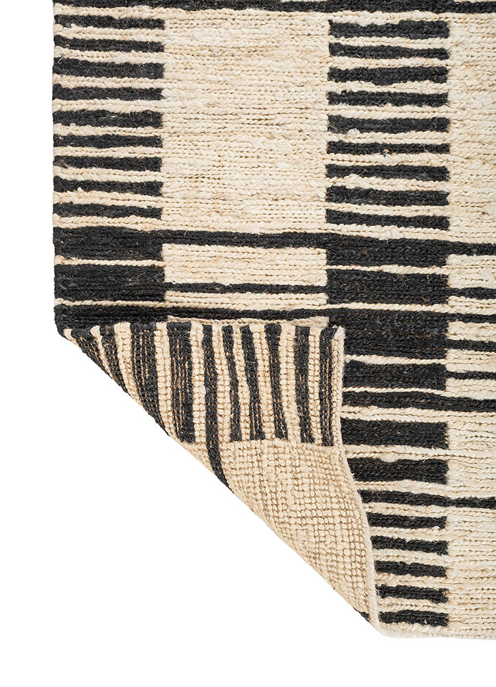 nomadic threads ivory jute and hemp hand knotted Rug - Backing Shot nomadic threads ivory jute and hemp hand knotted Rug - Backing Shot