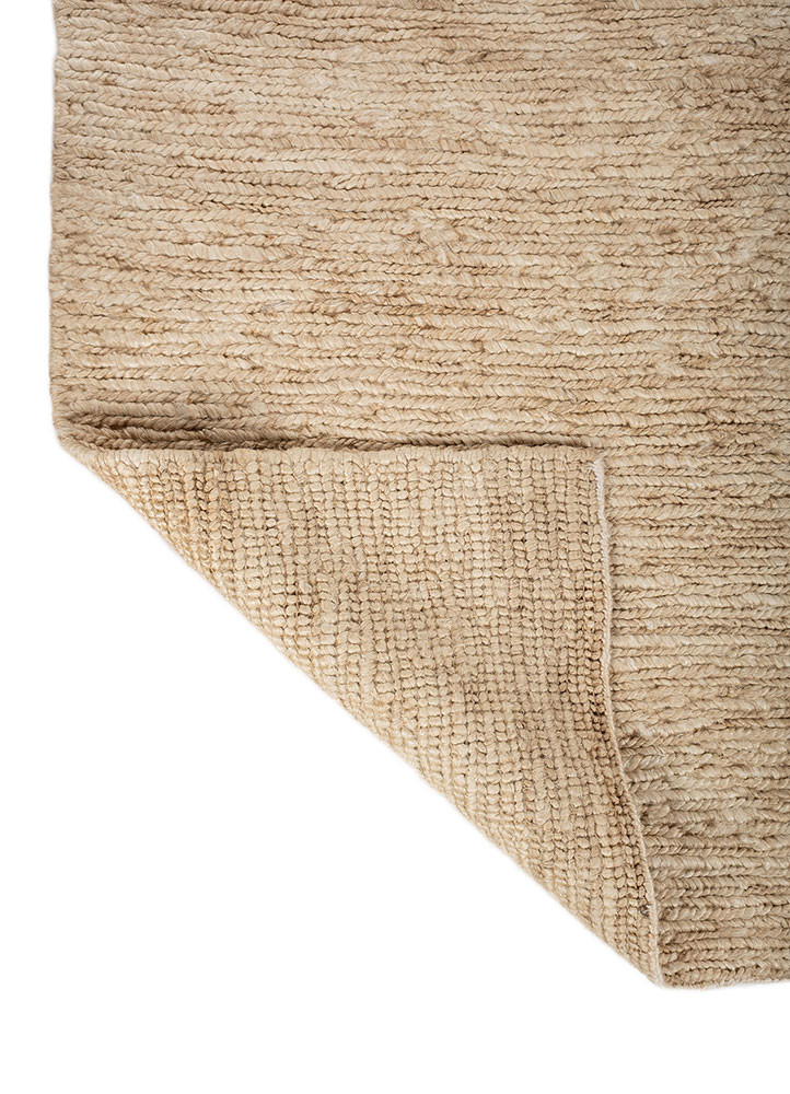 nomadic threads beige and brown jute and hemp hand knotted Rug - Backing Shot nomadic threads beige and brown jute and hemp hand knotted Rug - Backing Shot