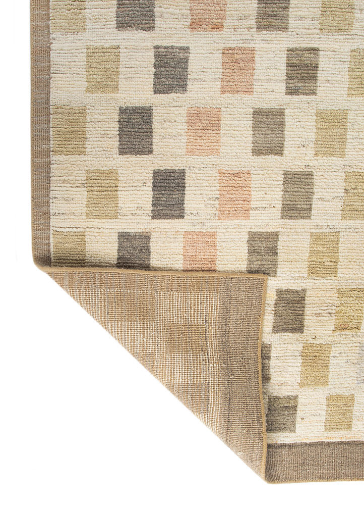 manifest ivory afghan wool hand knotted Rug - Backing Shot manifest ivory afghan wool hand knotted Rug - Backing Shot