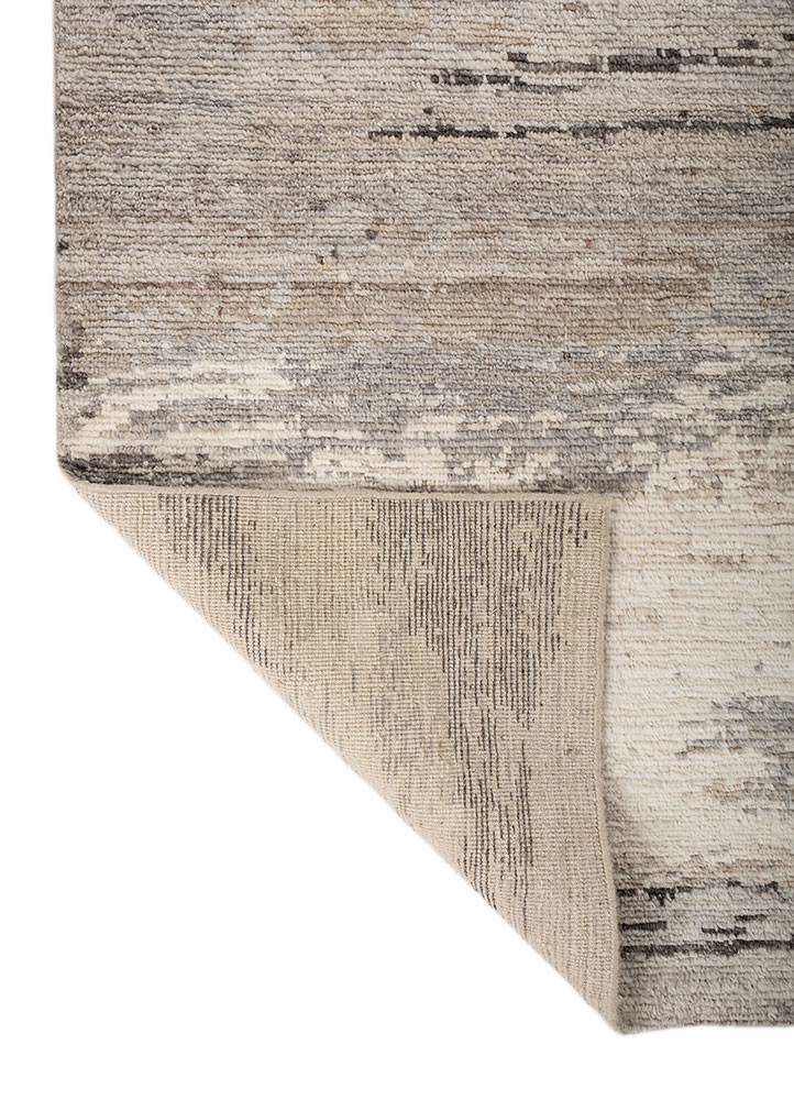 uvenuti ivory afghan wool hand knotted Rug - Backing Shot uvenuti ivory afghan wool hand knotted Rug - Backing Shot