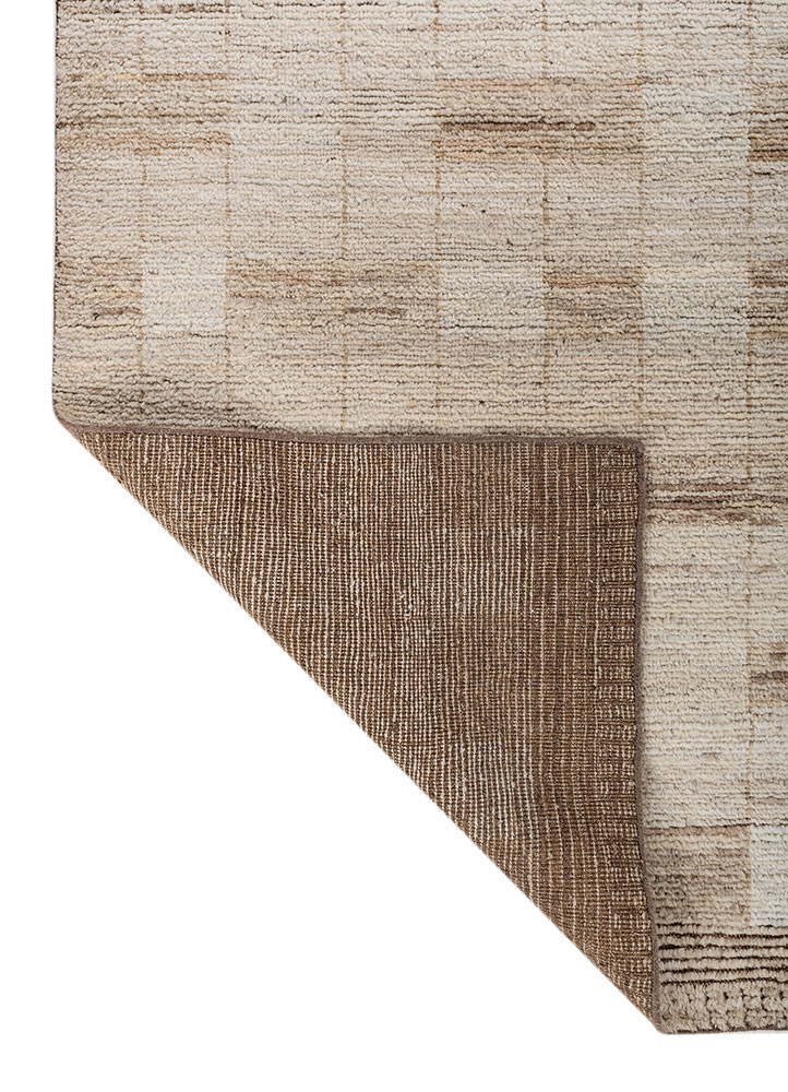 manifest gold wool hand knotted Rug - Backing Shot manifest gold wool hand knotted Rug - Backing Shot