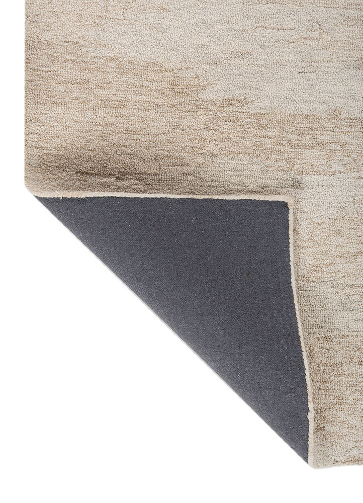 aprezo multi wool hand tufted Rug - Backing Shot