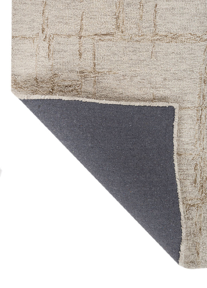 aprezo multi wool hand tufted Rug - Backing Shot