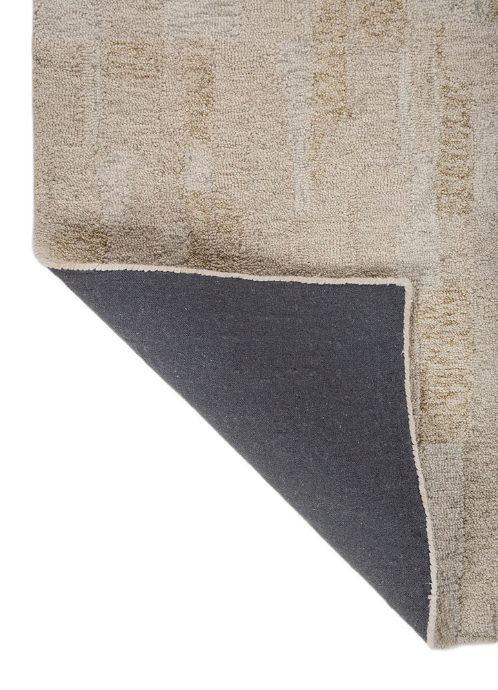 aprezo multi wool hand tufted Rug - Backing Shot