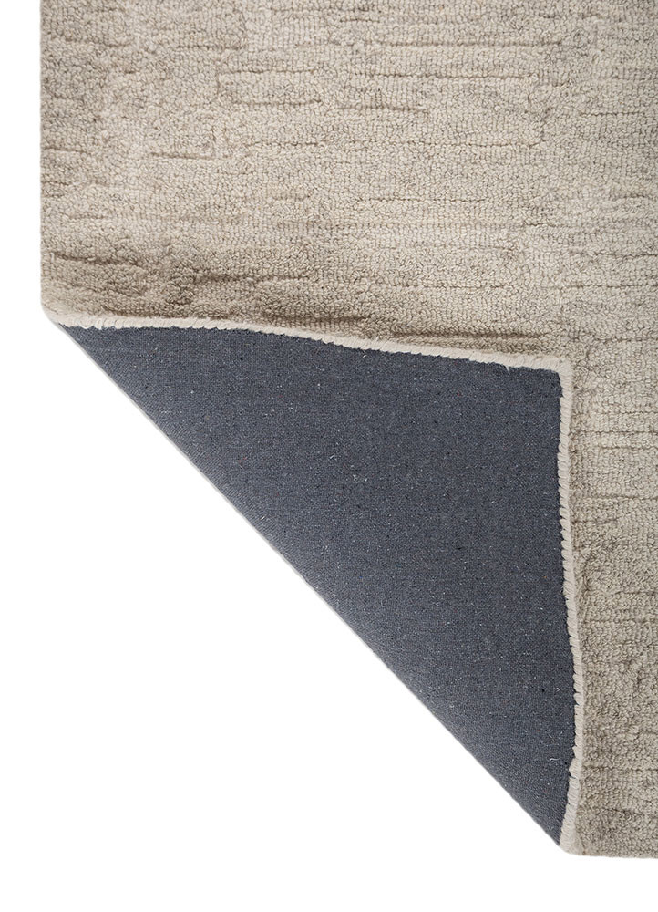 aprezo multi wool hand tufted Rug - Backing Shot