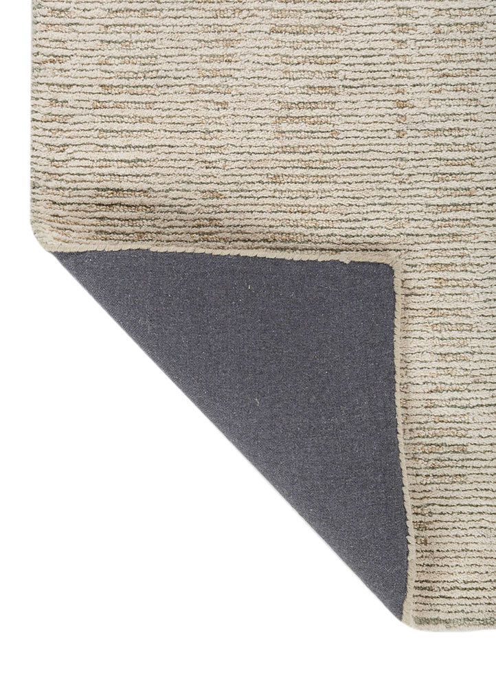 pathways ivory wool hand tufted Rug - Backing Shot pathways ivory wool hand tufted Rug - Backing Shot