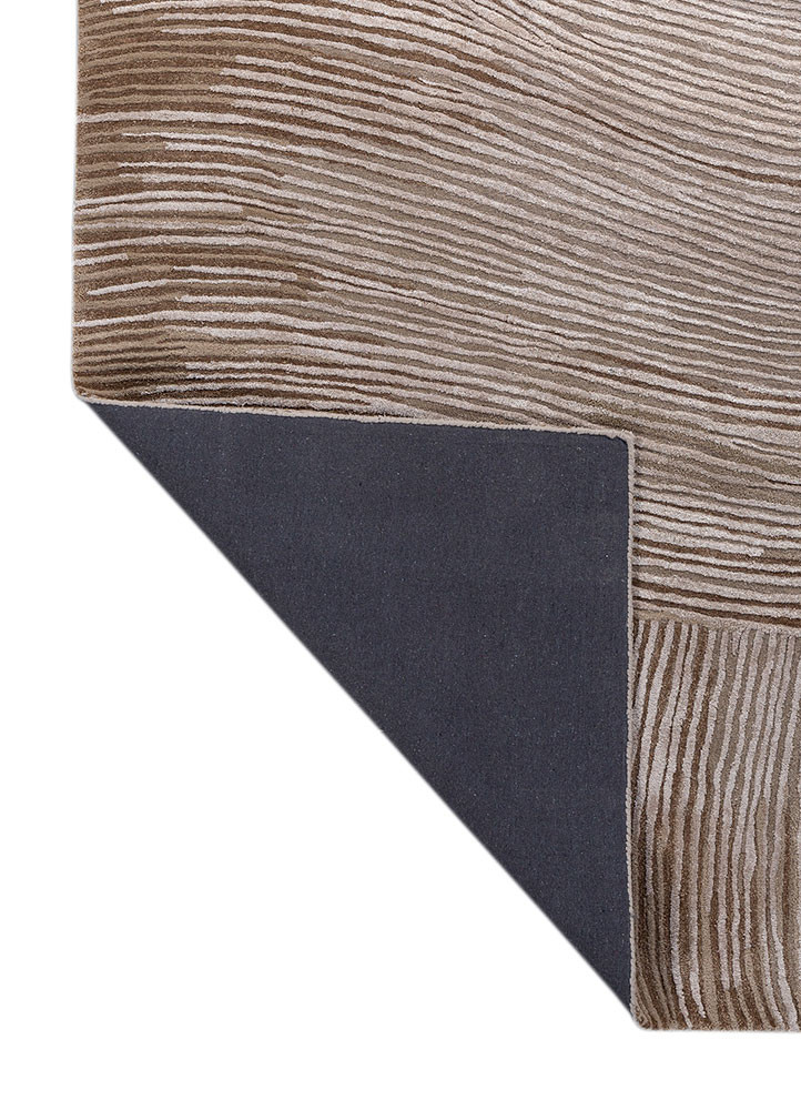 lucid ivory viscose hand tufted Rug - Backing Shot lucid ivory viscose hand tufted Rug - Backing Shot