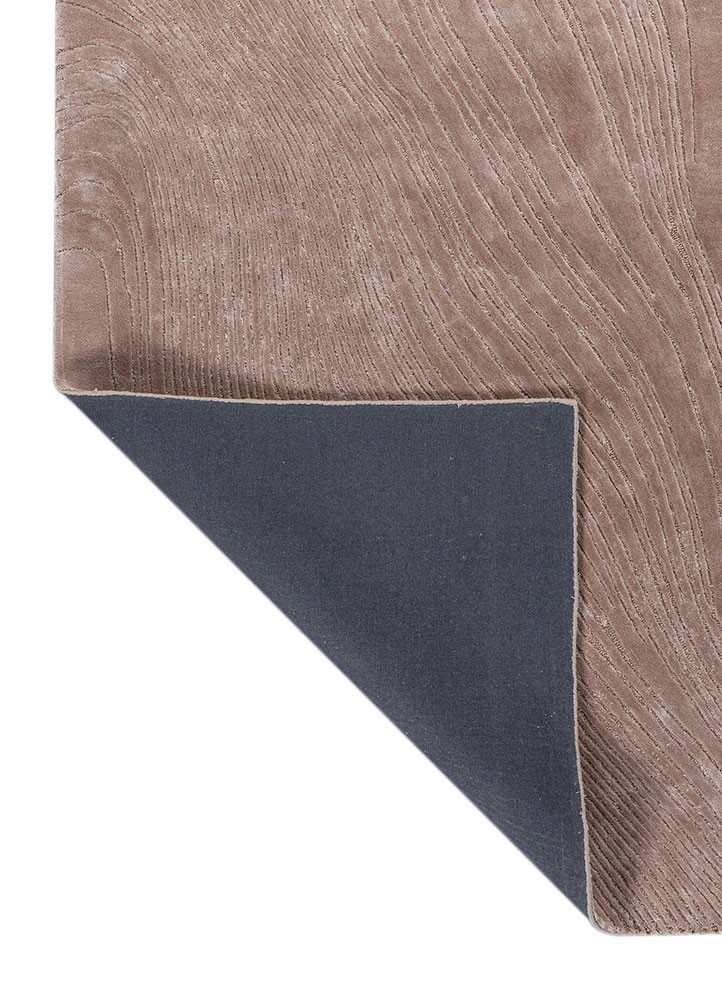 lucid ivory viscose hand tufted Rug - Backing Shot lucid ivory viscose hand tufted Rug - Backing Shot