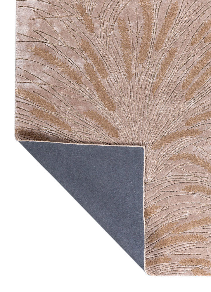 aurelia ivory wool and viscose hand tufted Rug - Backing Shot aurelia ivory wool and viscose hand tufted Rug - Backing Shot