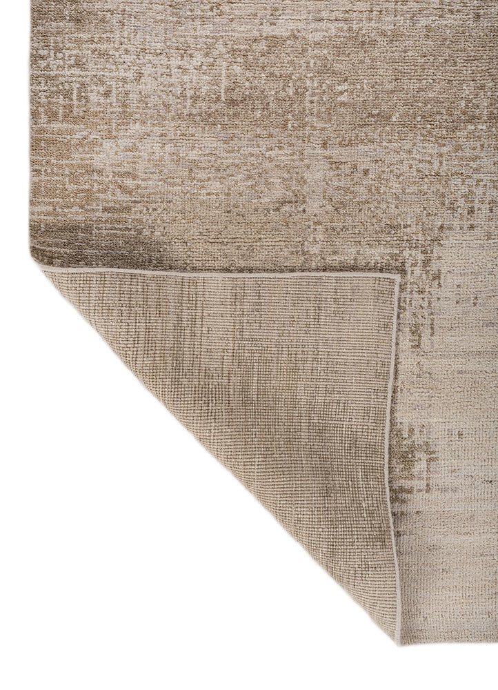 manifest ivory wool hand knotted Rug - Backing Shot manifest ivory wool hand knotted Rug - Backing Shot
