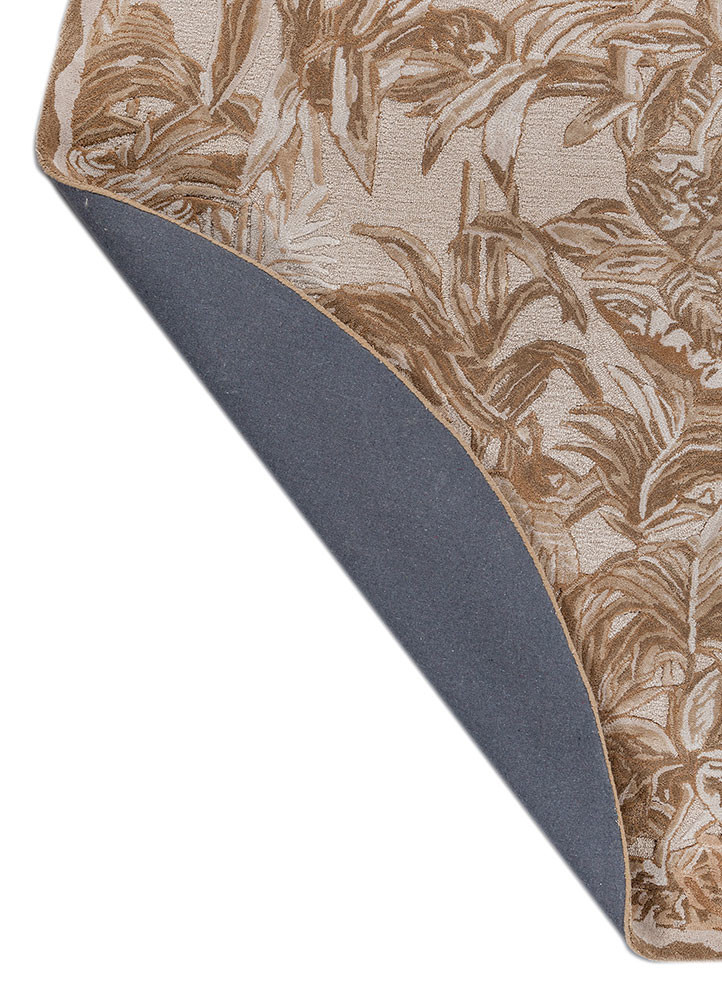 aurelia ivory wool and viscose hand tufted Rug - Backing Shot aurelia ivory wool and viscose hand tufted Rug - Backing Shot