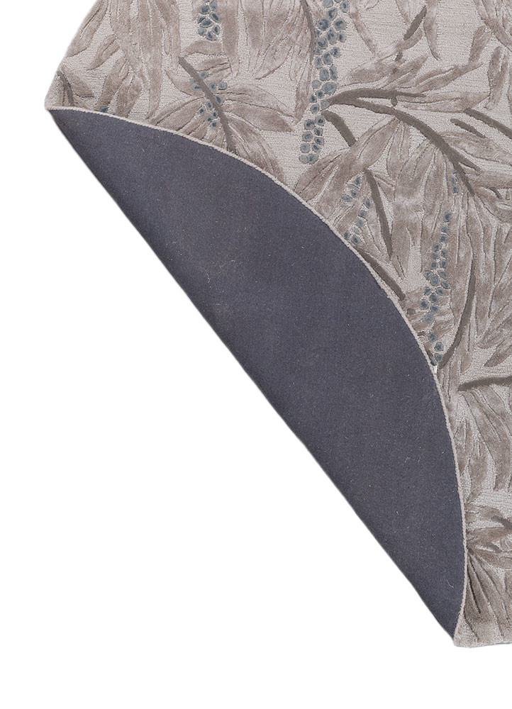 Aurelia Grey & Black Hand Tufted Wool & Viscose Rugs - Trm-15507 ...