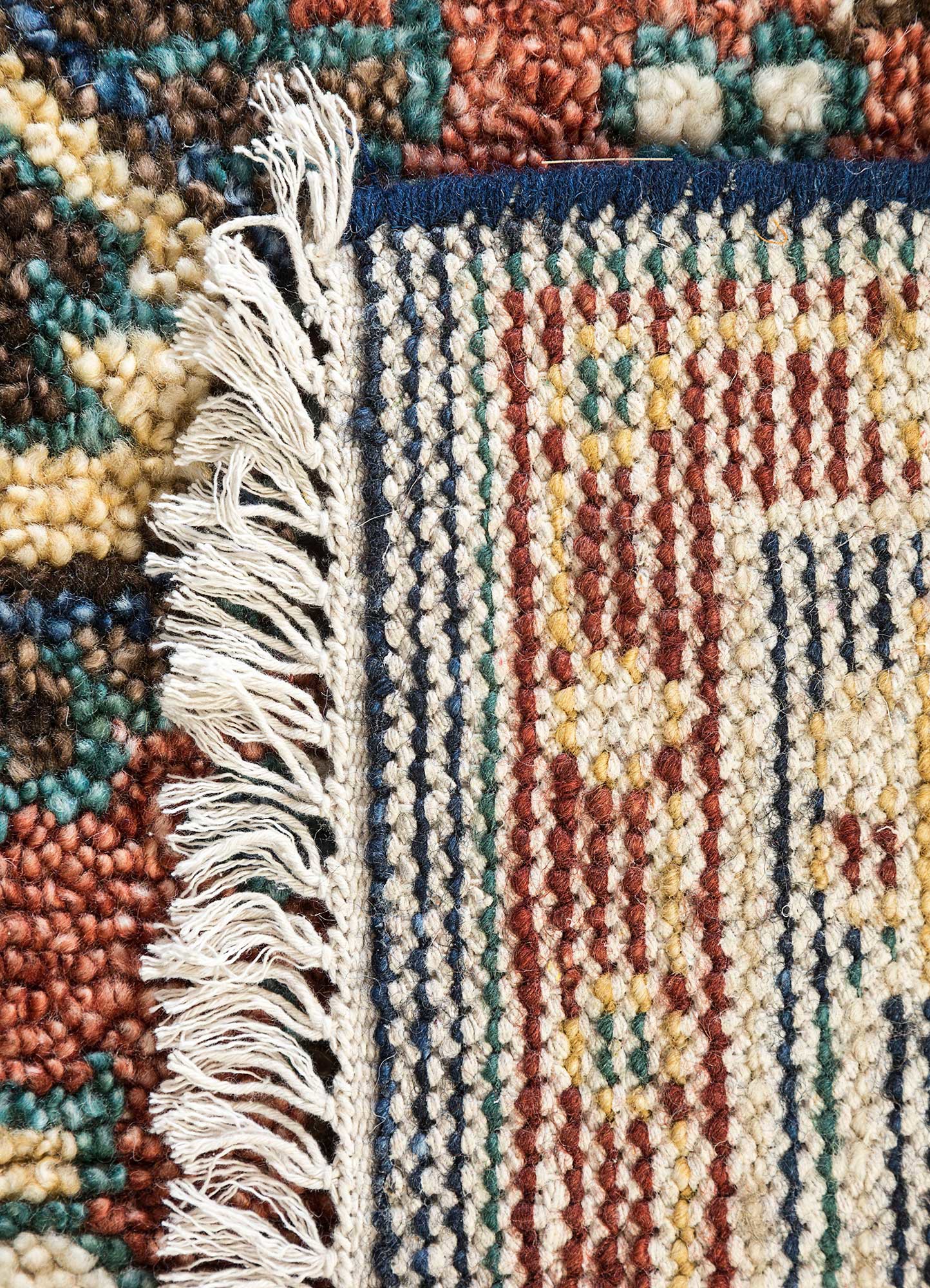 Sahvsna Rugs Savana Multi Hand Knotted Wool Rugs-Pkwl-591-Jaipur Rugs AE