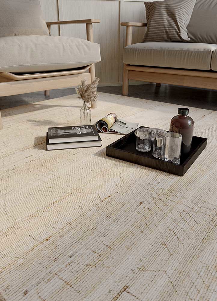 manifest ivory afghan wool hand knotted Rug - Old Rander manifest ivory afghan wool hand knotted Rug - Old Rander